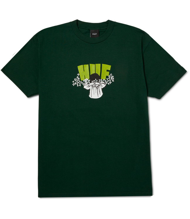 HUF Dazed S/S Tee - Forest Green