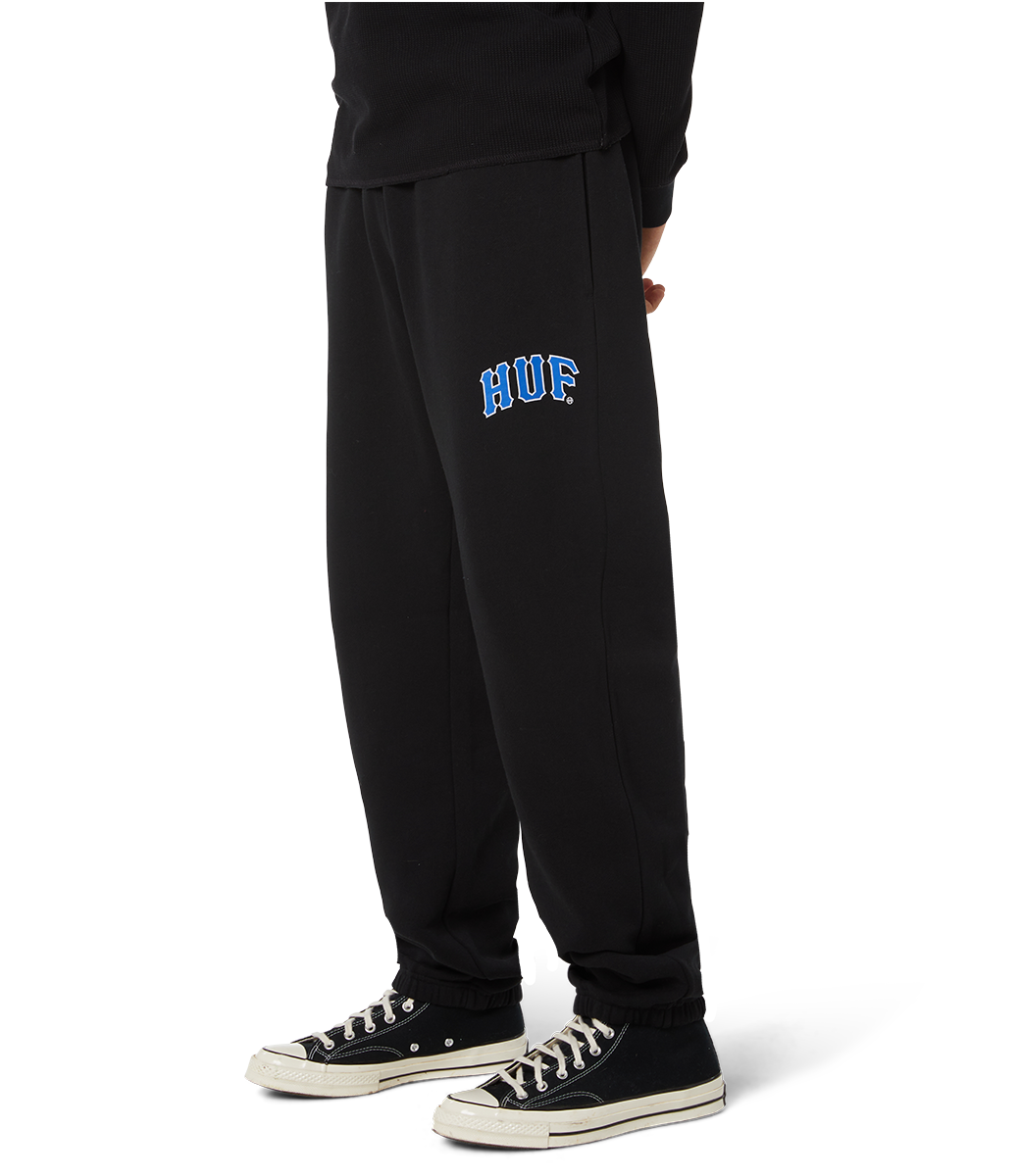 HUF Arch Fleece Pant - Black