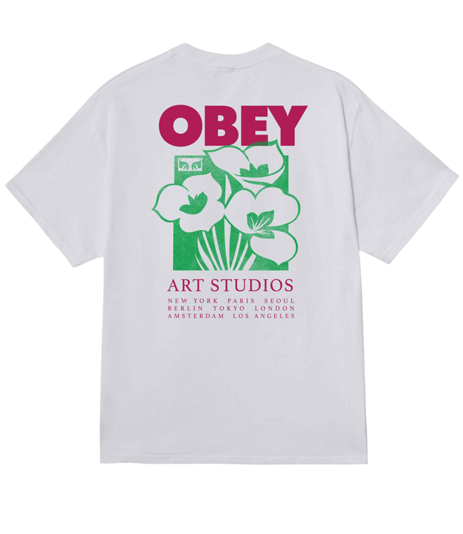 OBEY Art Studio Flowers - White