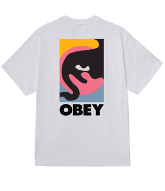 OBEY Quarter Icon - White