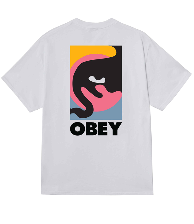 OBEY Quarter Icon - White