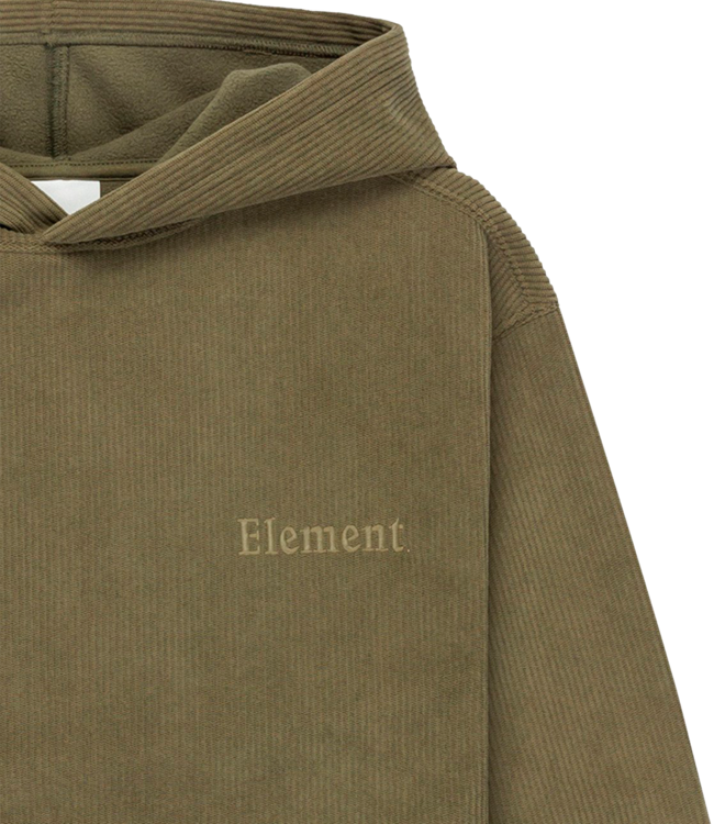ELEMENT Serif Corduroy Po Hood - Kalamata