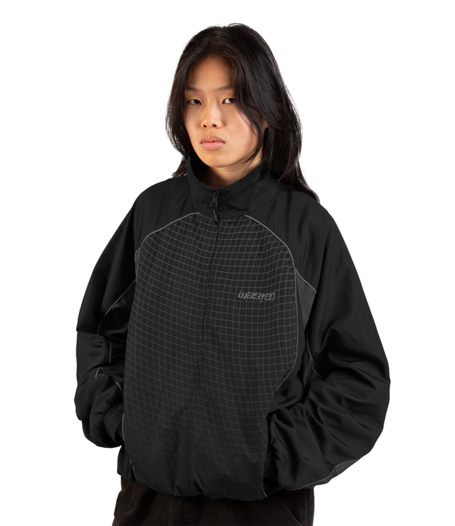 WASTED PARIS Spine Track Jacket - Black