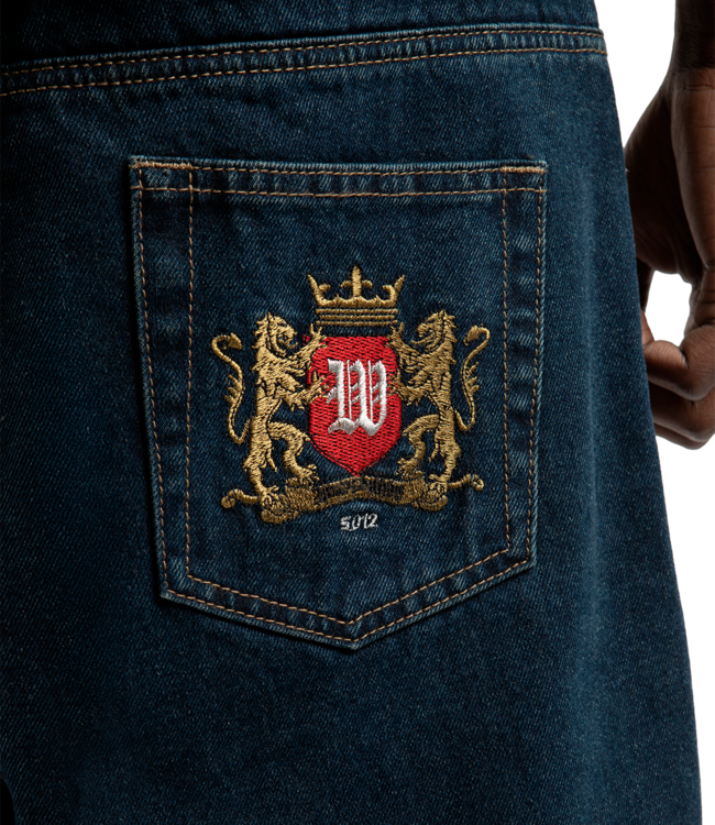 WASTED PARIS Crest Casper Pant - Raw Blue