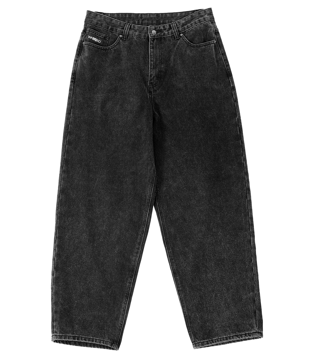 WASTED PARIS Signature Casper Pant - Faded Black