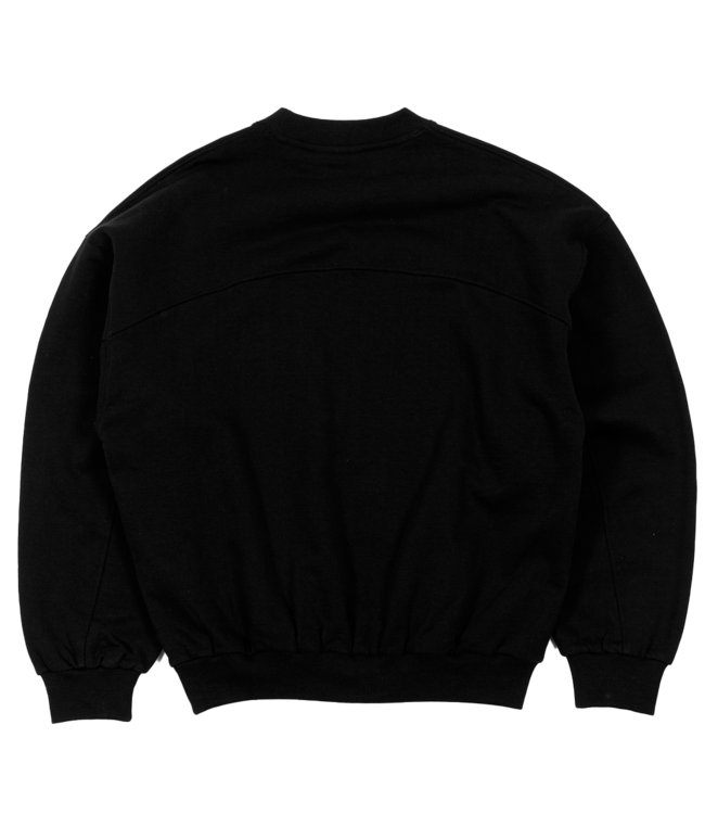 WASTED PARIS Switchblade Boxy Crewneck - Black