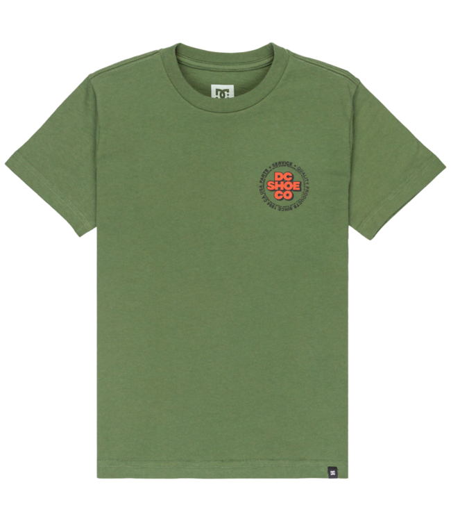 DC Work Circle Ss Boy - Bronze Green