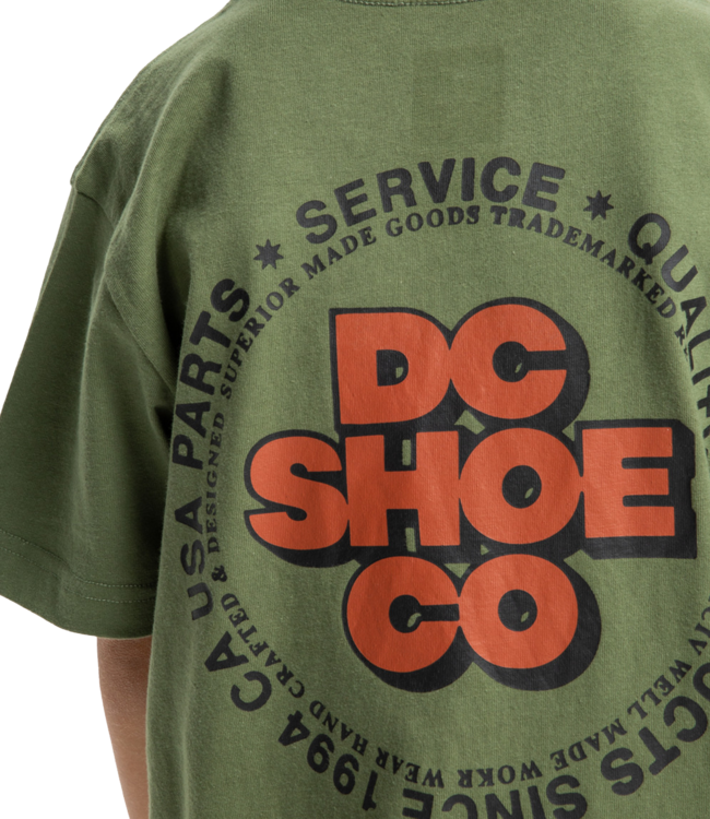 DC Work Circle Ss Boy - Bronze Green