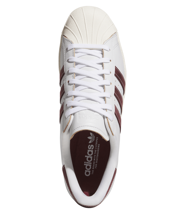 ADIDAS Superstar 80 Adv - White Shadow Red