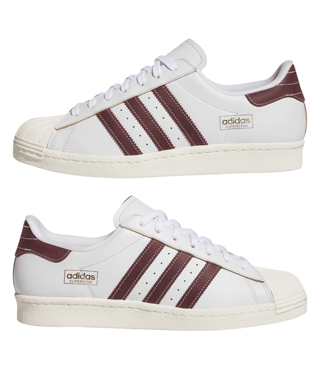 ADIDAS Superstar 80 Adv - White Shadow Red