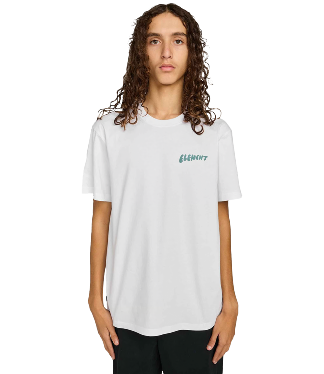 ELEMENT Sunrise Ss Tee - Optic White
