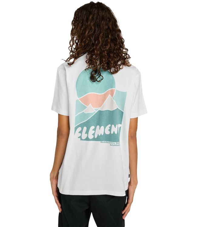 ELEMENT Sunrise Ss Tee - Optic White