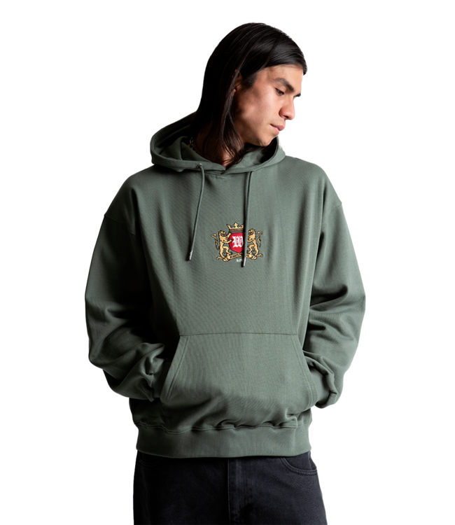 WASTED PARIS Crest Hoodie - Lichen Green