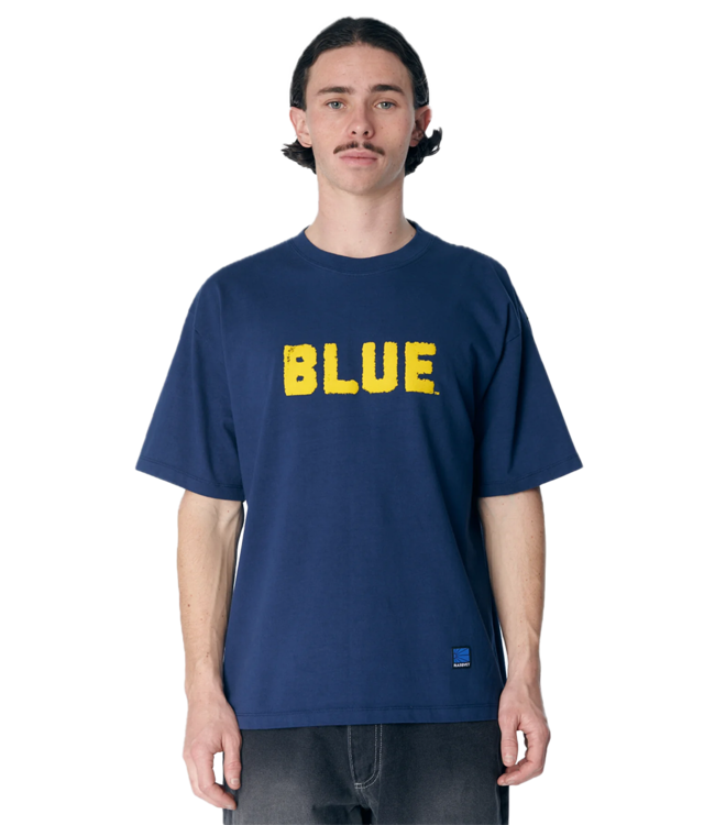 RASSVET Blue Logo Tee Shirt Knit - Navy