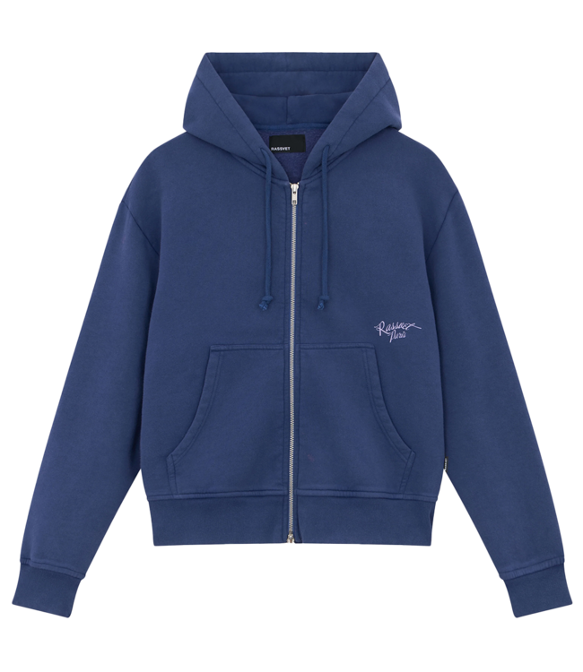 RASSVET Unchained Zip Hoodie Knit - Navy