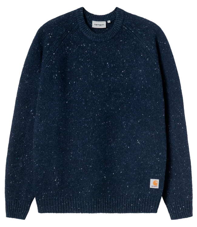 CARHARTT WIP Anglistic Sweater - Speckled Jupiter