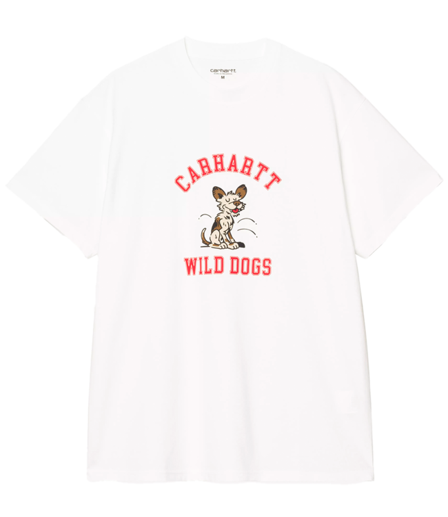 CARHARTT WIP S/S Wild Dog T-Shirt - White