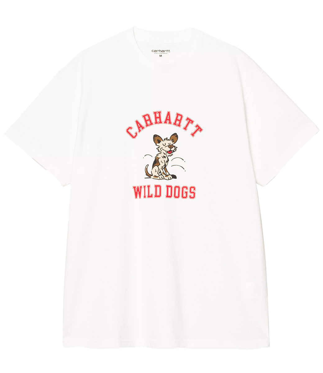 CARHARTT WIP S/S Wild Dog T-Shirt - White