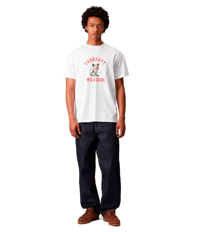 CARHARTT WIP S/S Wild Dog T-Shirt - White