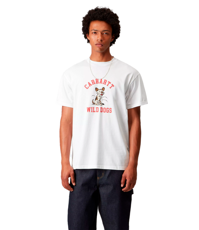 CARHARTT WIP S/S Wild Dog T-Shirt - White