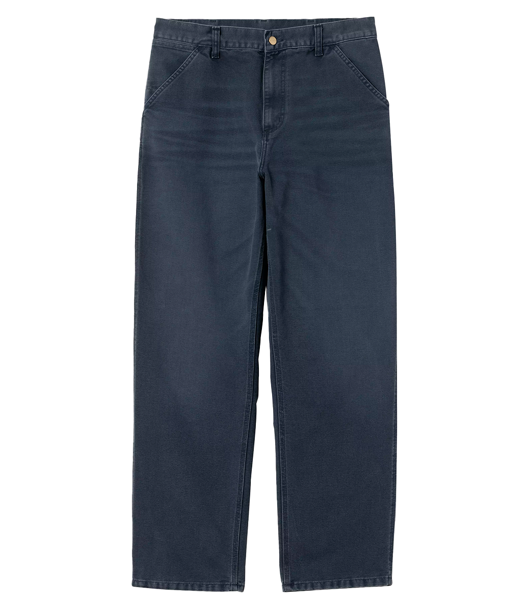 CARHARTT WIP Simple Pant - Dark Navy/Stone Canvas