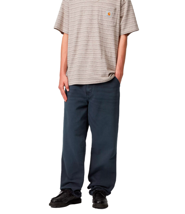 CARHARTT WIP Simple Pant - Dark Navy/Stone Canvas