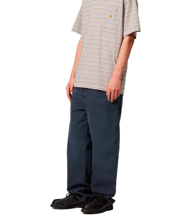 CARHARTT WIP Simple Pant - Dark Navy/Stone Canvas