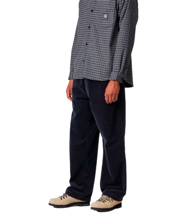CARHARTT WIP Floyde Pant - Dark Navy/Rinsed