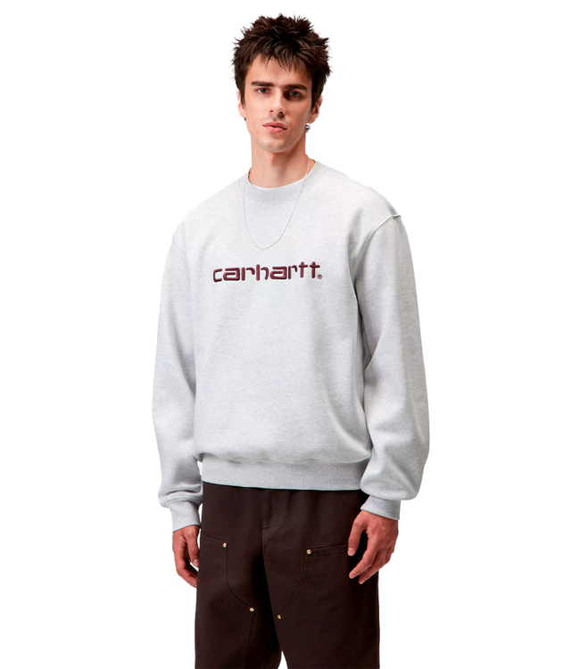 CARHARTT WIP Carhartt Sweat - Ash Heather/Rondo