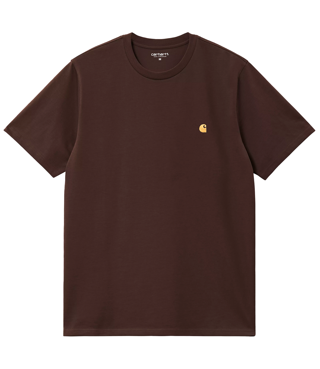 CARHARTT WIP S/S Chase T-Shirt - Tobacco/Gold