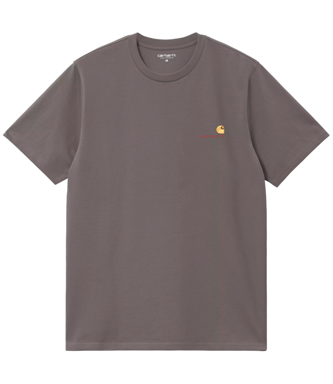 CARHARTT WIP S/S American Script T-Shirt - Porphyry