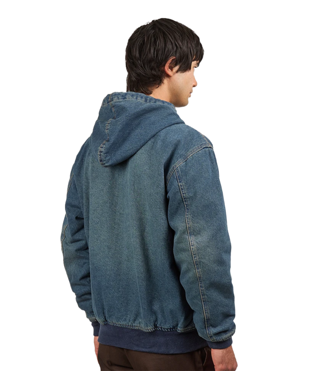 DICKIES Hilham Hooded Jacket - Khaki Tinted Blue