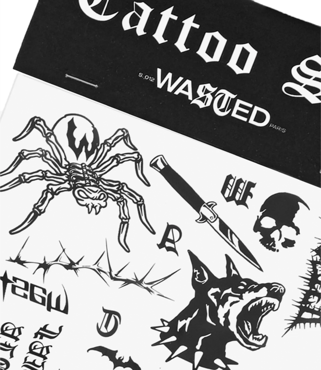WASTED PARIS City Tattoo Set - Black