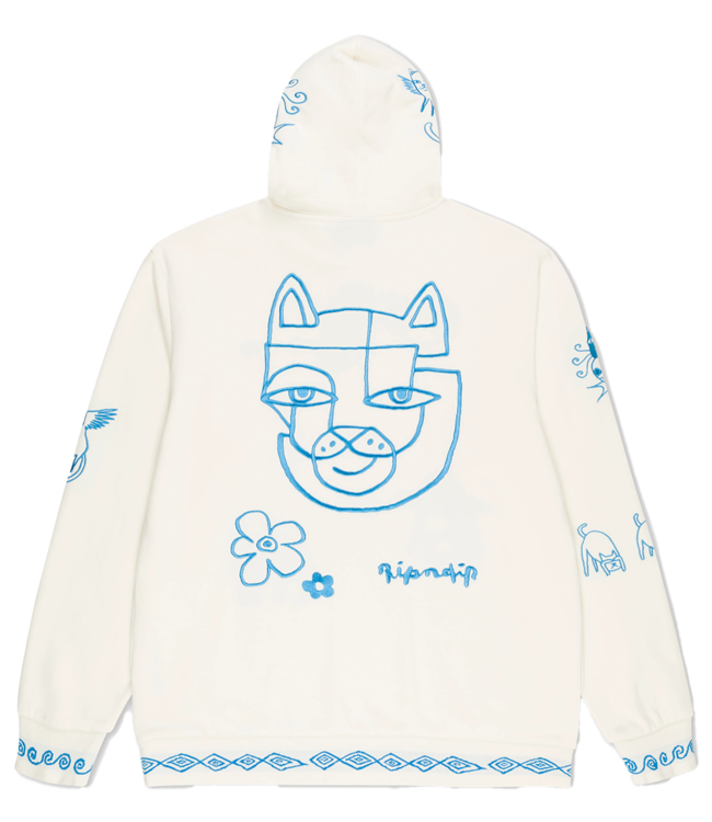 RIPNDIP Blonded Hoodie - Off-White