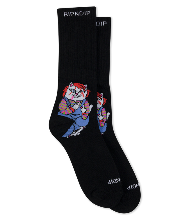 RIPNDIP Childs Play Nerm Sock - Black