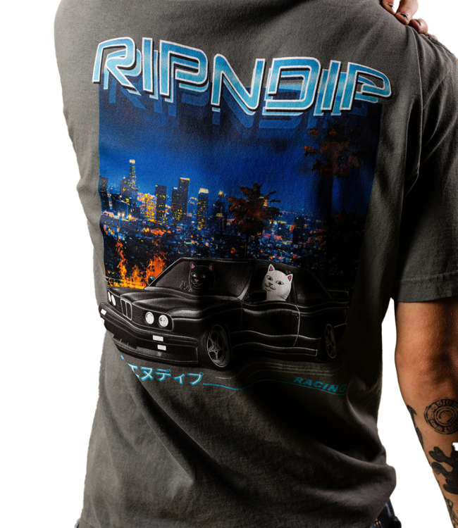 RIPNDIP Vroom Vroom Tee - Charcoal