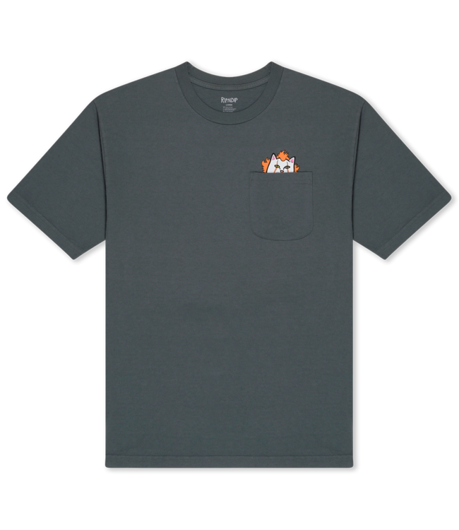 RIPNDIP It'S Nerm Pocket Tee - Charcoal