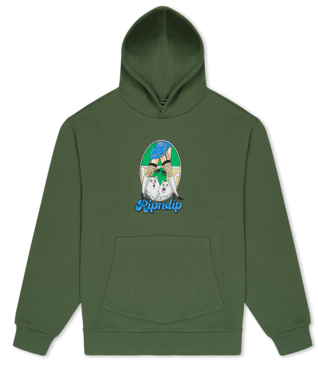 RIPNDIP Nermal Fest Hoodie - Light Olive