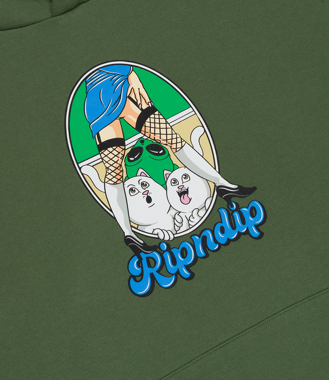 RIPNDIP Nermal Fest Hoodie - Light Olive
