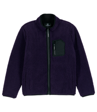 VOLCOM Muzzer Fuzzar Zip - Dark Purple VOLCOM Muzzer Fuzzar Zip - Dark Purple