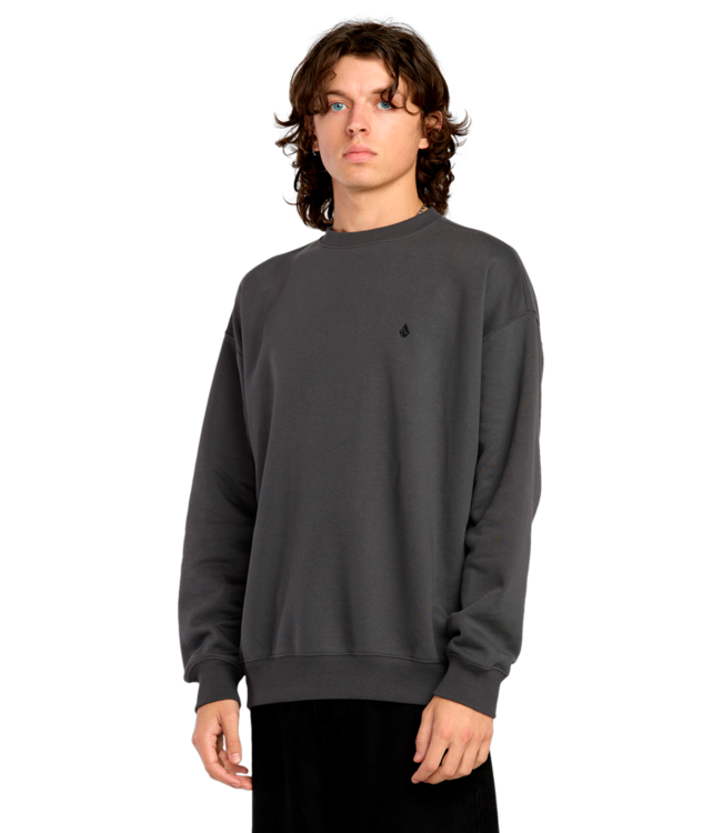 VOLCOM Single Stone Pw Crew - Asphalt Black