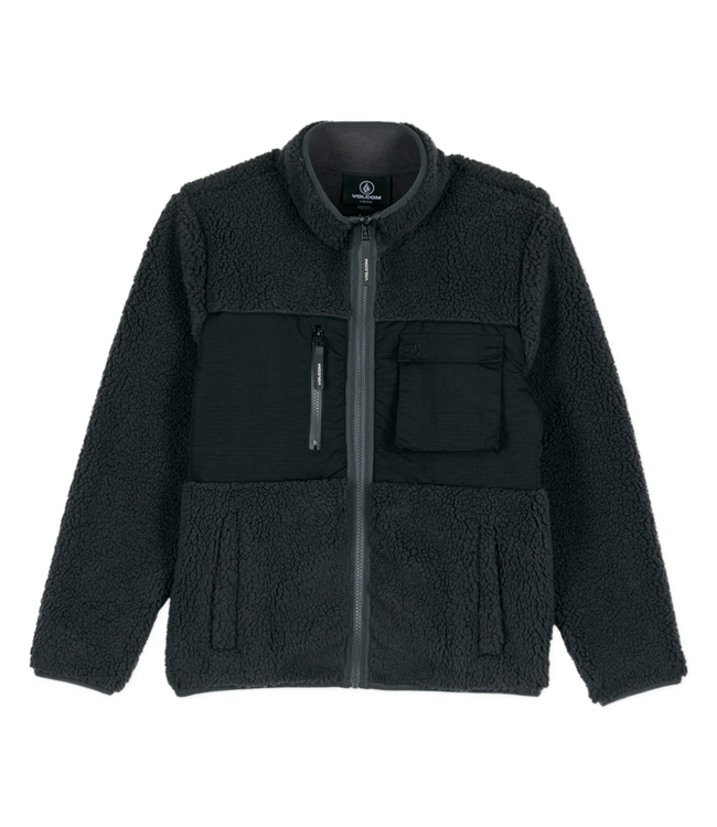 VOLCOM Storm Stone Zip Fleece - Asphalt Black