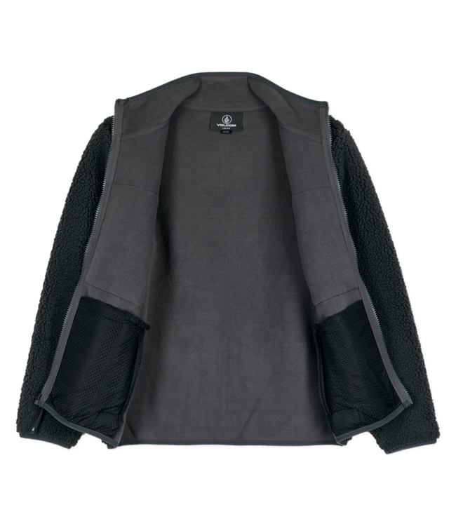 VOLCOM Storm Stone Zip Fleece - Asphalt Black