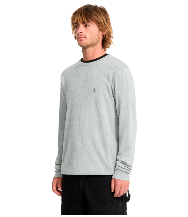 VOLCOM Uperstand Sweater - Light Grey Heather