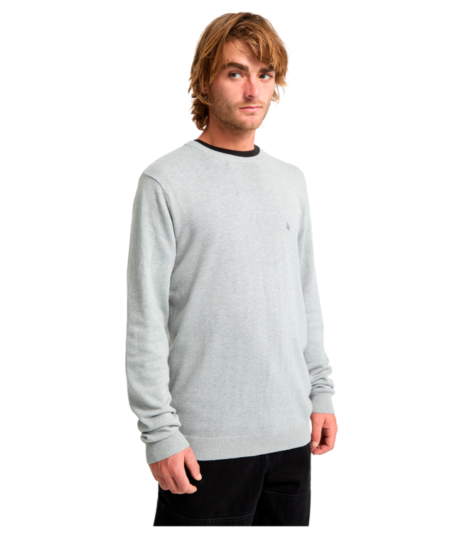 VOLCOM Uperstand Sweater - Light Grey Heather