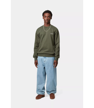 CARHARTT WIP Brandon Pant - Blue/Stone Bleached CARHARTT WIP Brandon Pant - Blue/Stone Bleached
