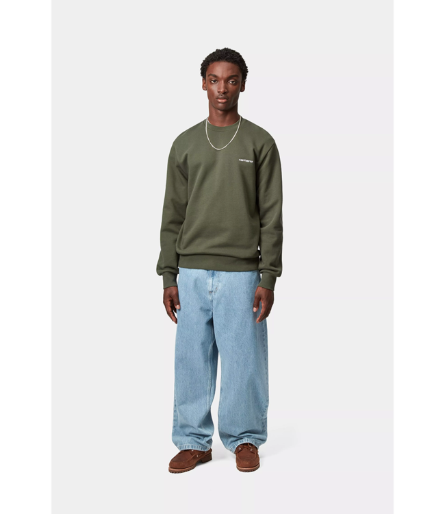 CARHARTT WIP Brandon Pant - Blue/Stone Bleached