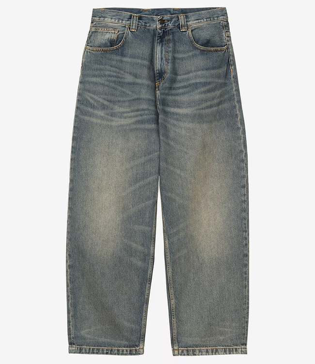 CARHARTT WIP Brandon Pant - Blue/Worn Used Wash