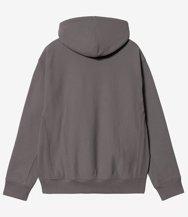 CARHARTT WIP Hooded American Script Sweat - Porphyry