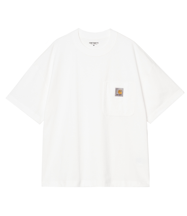 CARHARTT WIP S/S Work Pocket T-Shirt - White